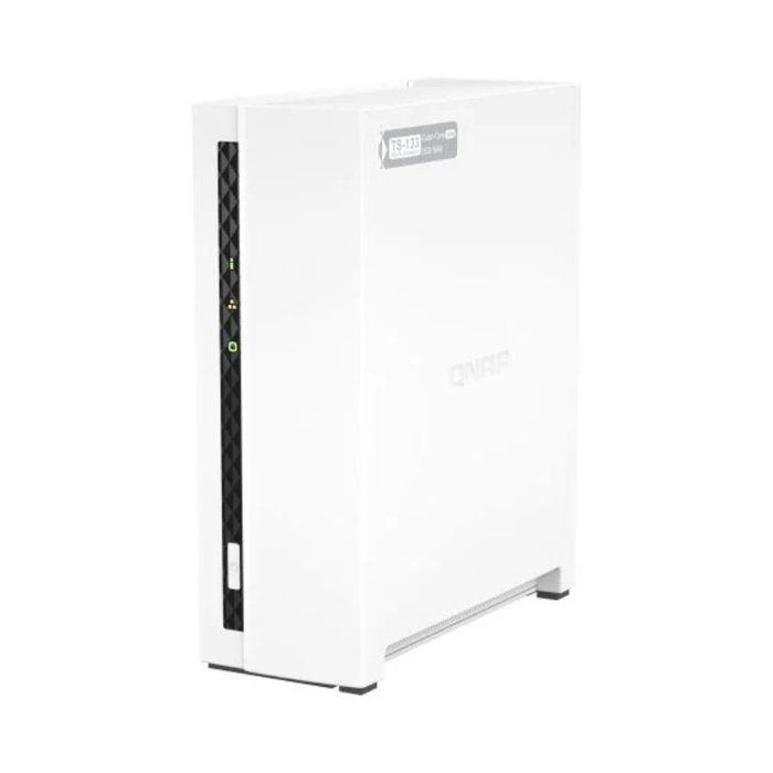 QNAP TS-133 Servidor NAS de 1 Bahía, 2 GB RAM, Blanco QNAP TS-133 Servidor NAS de 1 Bahía, 2 GB RAM, Blanco